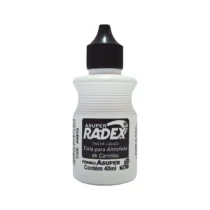 Tinta Preta P/ Almofadas De Carimbo 40ml - Radex