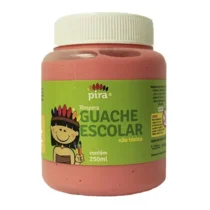Tinta Guache Rosa C/ 250 ml - Piratininga