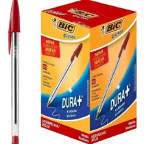 Caneta Esferográfica Cristal Vermelha 1.0 C/ 50 UN. - Bic