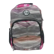 Mochila Em Poliéster Cinza C/ D. Rosa - Mormaii