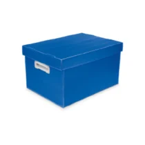 Caixa Multiuso Azul Fosco 240 mm X 310 mm X 437 mm - Polibras