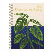 Caderno Naturalis Azul 10 Mat. 160 Folhas - Tilibra