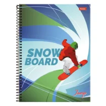 Caderno Jump Snowboard 10 Mat. 200 Fls. - Foroni