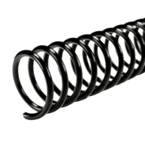 Espiral P/ Encadernação Preta 12 mm UN.