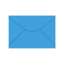 ENVELOPE DE CARTA AZUL ROYAL 72 MM X 108 MM C/ 100 UN. - FORONI