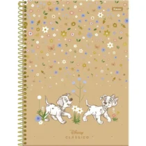 Caderno Espiral Disney Clássicos 101 Dalmatas 80 Fls. - Foroni