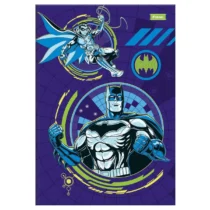 Caderno Brochura Batman Azul 80 Fls. - Foroni