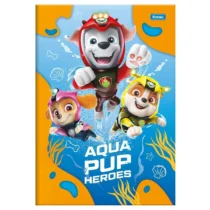 Caderno Brochura Patrulha Canina Laranja 80 Fls. - Foroni
