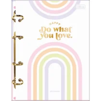Fichario Happy - Caderno Argolado 160 Folhas - Tilibra