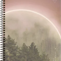Caderno Espiral Elementos Marrom 80 Fls. - Foroni