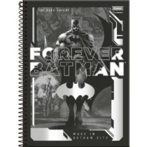Caderno Espiral Batman Forever 10 Mat. 160 Fls. - Foroni