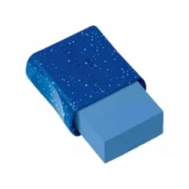 Borracha Glitz Azul C/ Glitter UN. - Faber-Castell