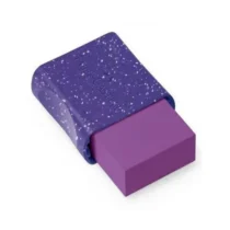 Borracha Glitz Roxo C/ Glitter UN. - Faber-Castell