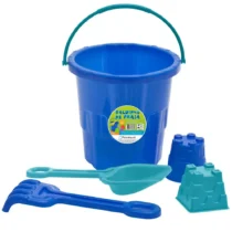 Baldinho De Praia Azul C/ 5 Pçs. - Paramount