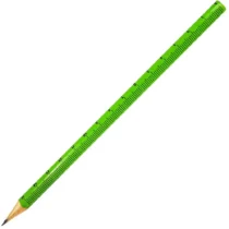 Lápis Grafite Triangular Verde C/ Régua UN. - Faber-Castell