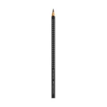 Lápis Grafite Grip Triangular Preto UN. - Faber-Castell
