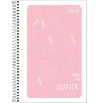 CADERNETA LUNIX ROSA 96 FLS. - TILIBRA