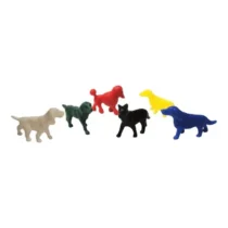 Animais De Plástico Pequenos Cachorrinhos 20 UN. - Dodo Brinquedos
