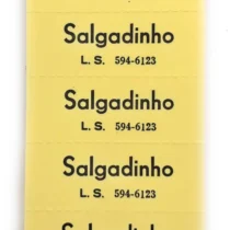 TICKETS DE SALGADINHO C/ 500 UN. - LS