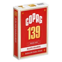 Baralho 139 Naipe Grande Vermelho C/ 55 Cartas - Copag
