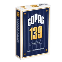Baralho 139 Naipe Grande Azul C/ 55 Cartas - Copag