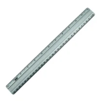 Régua Alumínio 30 cm UN. - Onda