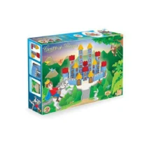 Castelo Do Principe Blocos De Madeira C/ 54 Pçs. - Jungee