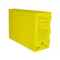 Arquivo Morto Amarelo 350 mm X 250 mm X 135 mm  - Alaplast