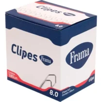 Clips 8/0 Metálicos C/ 180 UN. - Frama