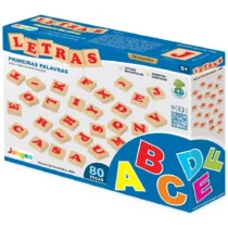 Letras Primeiras Palavras C/ 80 Pçs. - Jungee (5+)