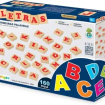 Letras Primeiras Palavras C/ 160 Pçs. - Jungee (5+)