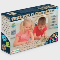 Letras E Números C/ 80 Pçs. - Jungee