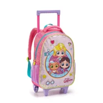 Mochila Infantil Glitt Girls Com Rodas - Seanite