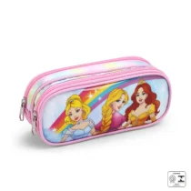Estojo Duplo Infantil Princesa Arco-Íris - Seanite