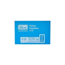 FICHAS PAUTADAS N° 2 4 X 6 100 FLS. UN. - TILIBRA