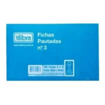 FICHAS PAUTADAS N° 3 5 X 8 100 FLS. UN. - TILIBRA