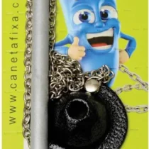 Caneta De Balcão C/ Suporte Preto UN. - Caneta De Balcão