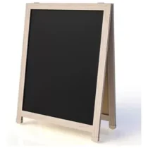Cavalete De Calçada Duplo De Carvalho 80 cm X 60 cm - Stalo