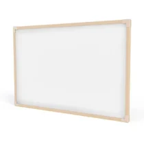 Quadro Branco De Madeira Pinus 60 cm X 40 cm - Stalo