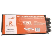 Saco De Lixo Reforçado 100 L 75 cm X 105 cm C/ 50  - Dubono