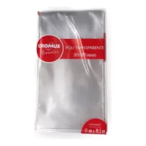 Saco De Presente Transparente 11 cm X 19,5 cm C/ 100  - Cromos