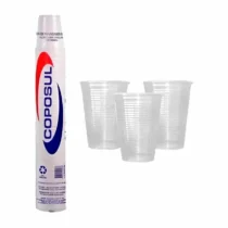 Copo De Plástico Descartável 200 ml C/ 100  - Coposul