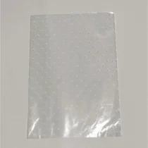 Saco Transparente C/ Bolinhas Brancas 15 cm X 29 cm C/ 100  - Cromus