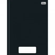 Caderno Brochura Peq. Pepper Preto 80 Fls. - Tilibra