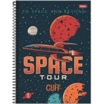 Caderno Cliff 15 Mat. Space 240 Folhas - Foroni