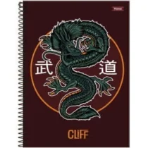 Caderno Cliff 15 Mat. Dragão 240 Folhas - Foroni