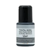Tinta Refil P/ Marcador De Quadro Branco Preto C/ 20 ml UN. - Brw