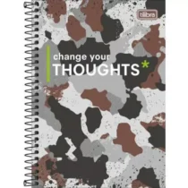 Caderno Espiral Peq. Hide Thoughts 80 Fls. - Tilibra