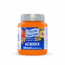 Tinta P/ Tecido Laranja 250 ml - Acrilex