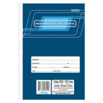 Livro Movimento De Caixa Peq. C/ 100 Fls. - Sd